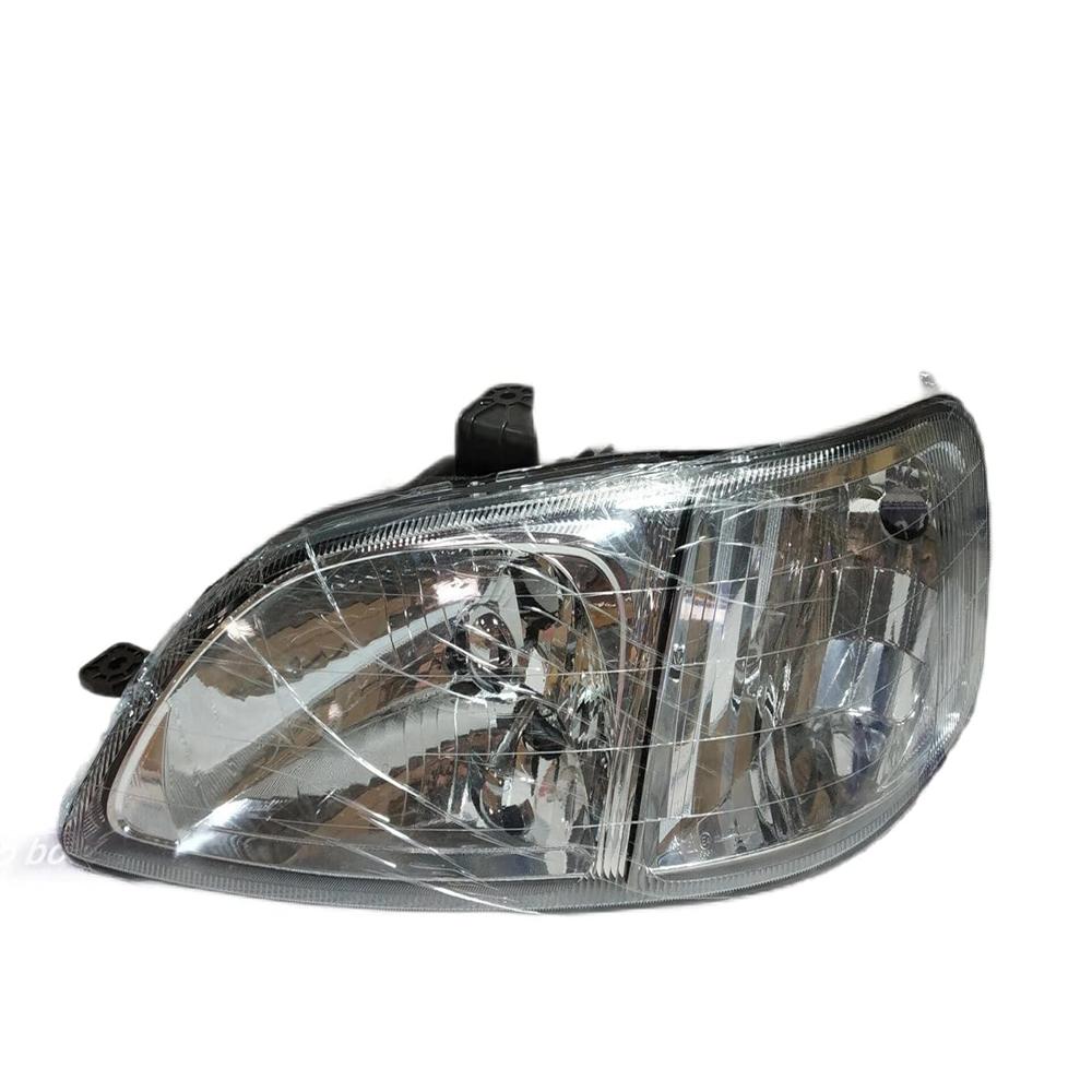 K D Headlight Assembly For Honda City Type 2 1998-2003 ( Without Adjustable Motor) - Body Material: Plastic