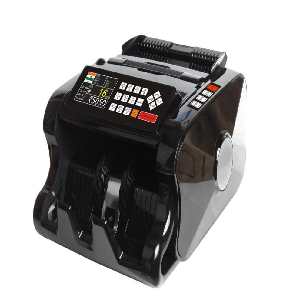 Digital Note Counting Machine - Color: Black And Silver