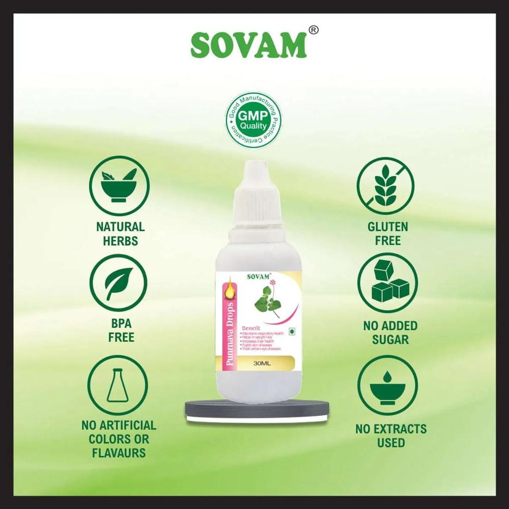 Sovam Punarnava Drop - Age Group: Suitable For All Ages