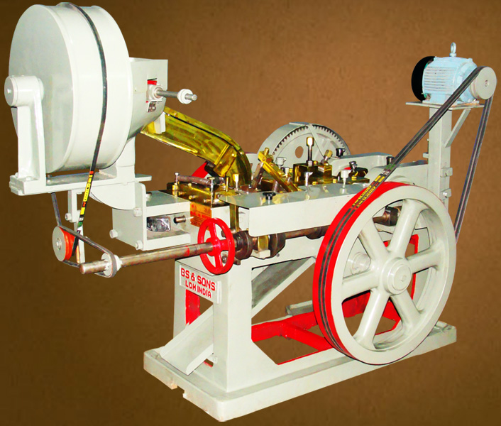 Automatic Bolt Head Trimming Machine