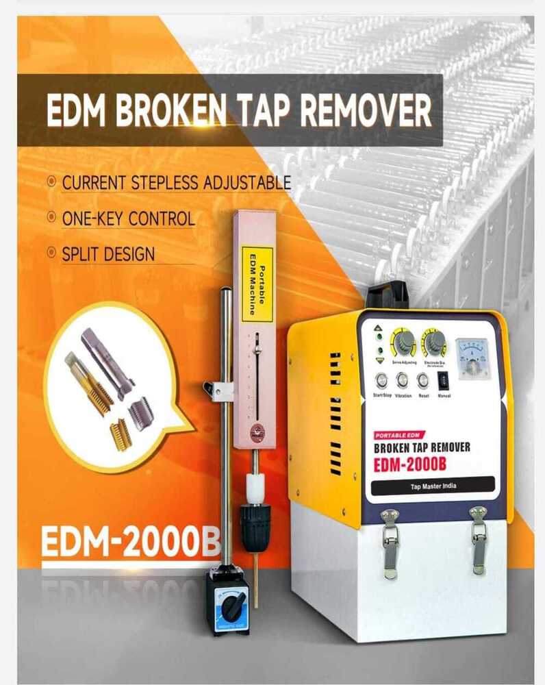 High speed Portable Edm Broken Tap Remover machine 1000W upto 30mm