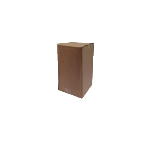 4X4X6 Inch 3 Ply Brown Corrugated Box - Load Capacity: 10 Kilograms (Kg)