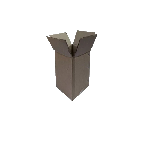 4X4X5 Inch 3 Ply Brown Corrugated Box - Load Capacity: 5 Kg Kilograms (Kg)