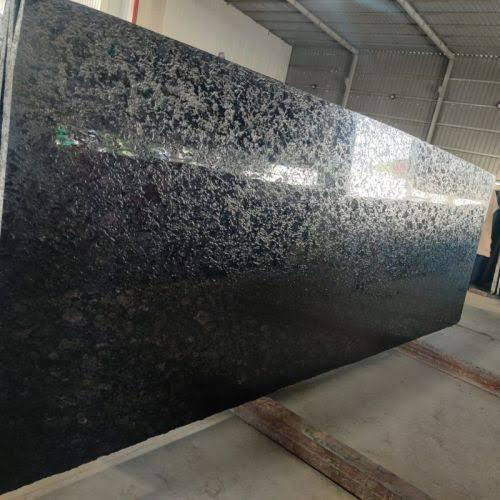 Black Galaxy Granite Slab - Application: Flooring