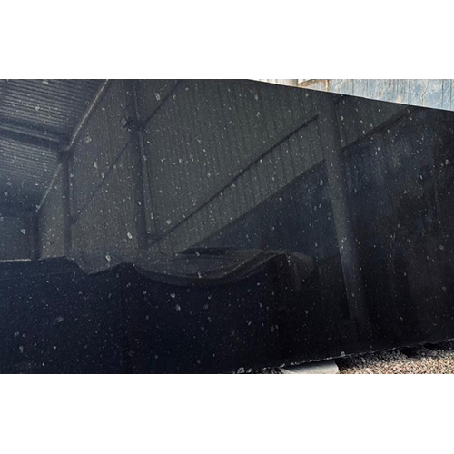 R Black Granite Slab - Application: Flooring