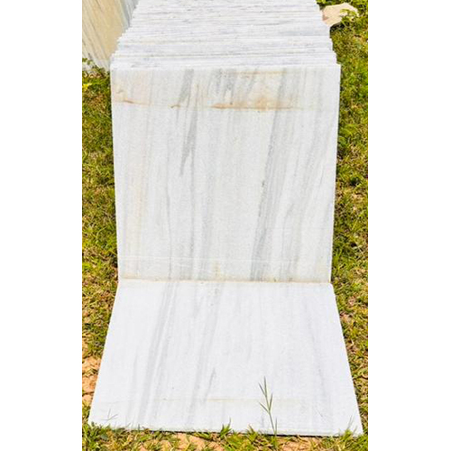 Makrana White Chak Dungri Marble Slab