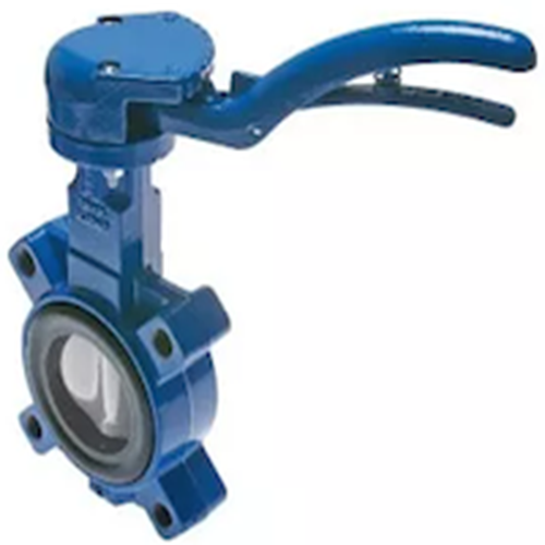 Tameson Butterfly Valve - Color: Blue