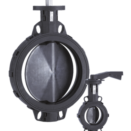 Emerson Keystone Butterfly Valves - Color: Black