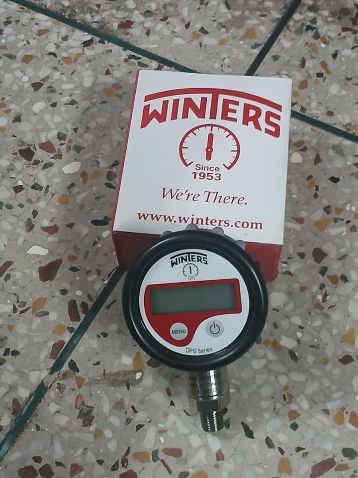 Winters Instruments Canada Digital Pressure Gauge MODEL DPG209R11 RANGE -1 To 25 bar