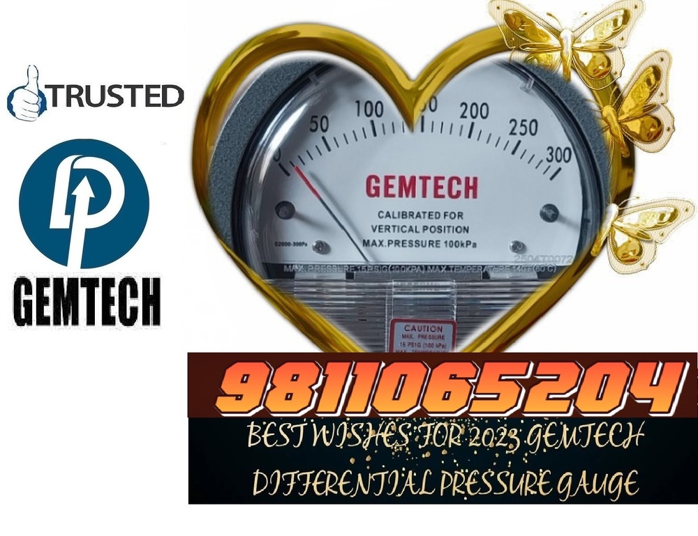 DP Engineers GEMTECH Differential Pressure Gauge Wholesalers by Dadri Localities