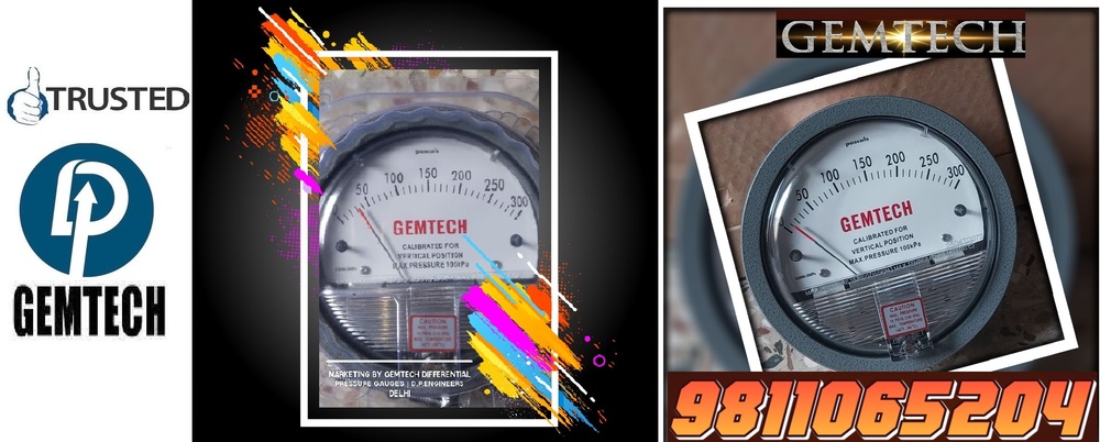 DP Engineers GEMTECH Differential Pressure Gauge Wholesalers by Dadri Localities