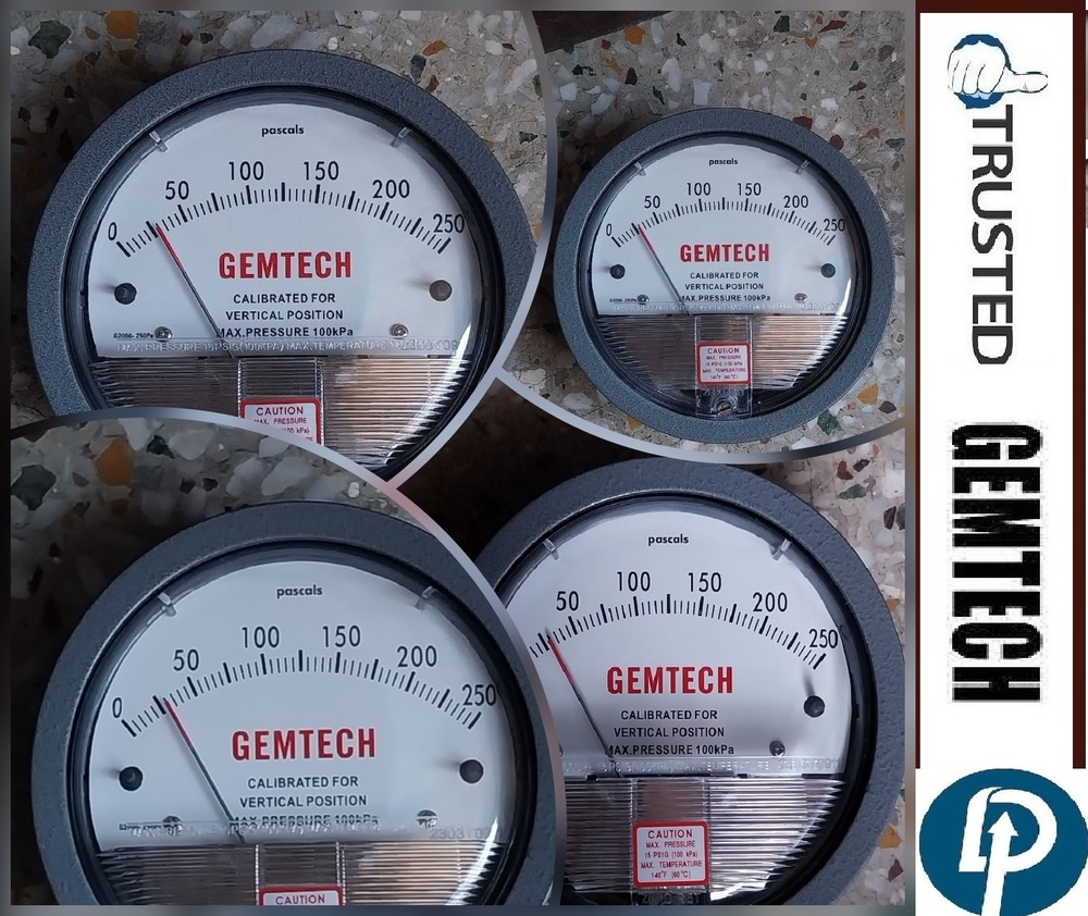 Dp Engineers Gemtech Differential Pressure Gauge Wholesalers Popular Cities - Accuracy: +-2% Of Full Span At 70 (21 (+-3% On -0