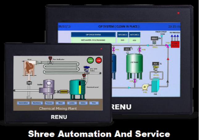 Renu Fp2 V2 Basic Hmi Fp2043T-V2 - Application: Wqvga Color Tft With 4-Wire Analog Resistive Touch Screen With 2 Serial Ports