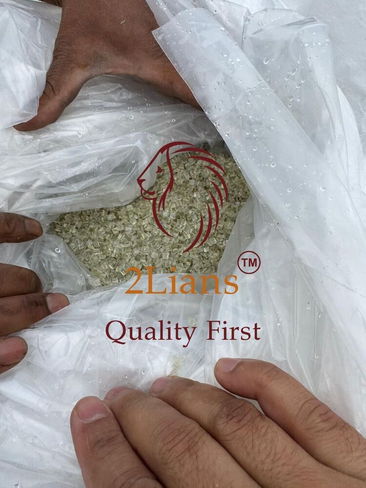 PET off grade pellets from refinery kind of natural colors