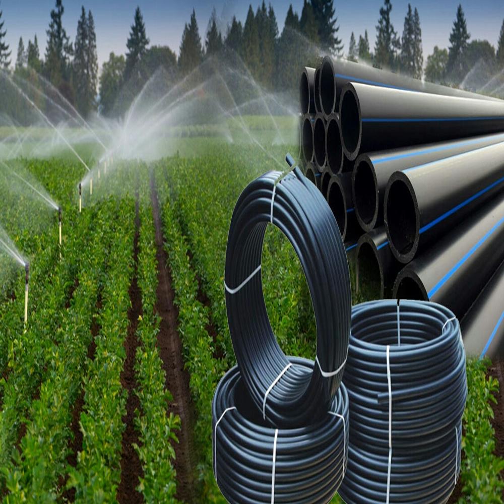 High-density Polyethylene (Hdpe) Pipes - Color: Black