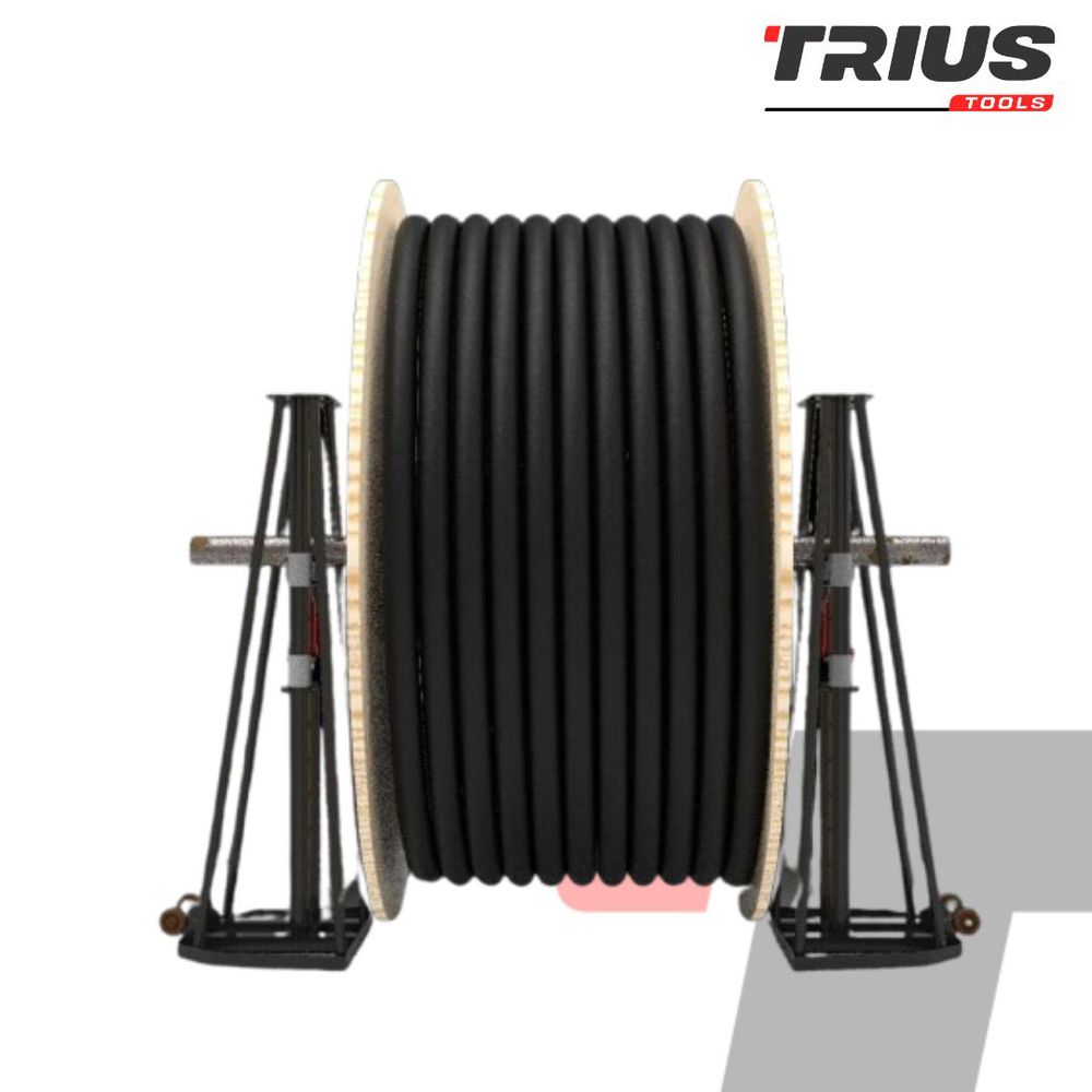 10 Ton Hydraulic Type Cable Drum Lifting Jack - Attributes: Easy To Operate