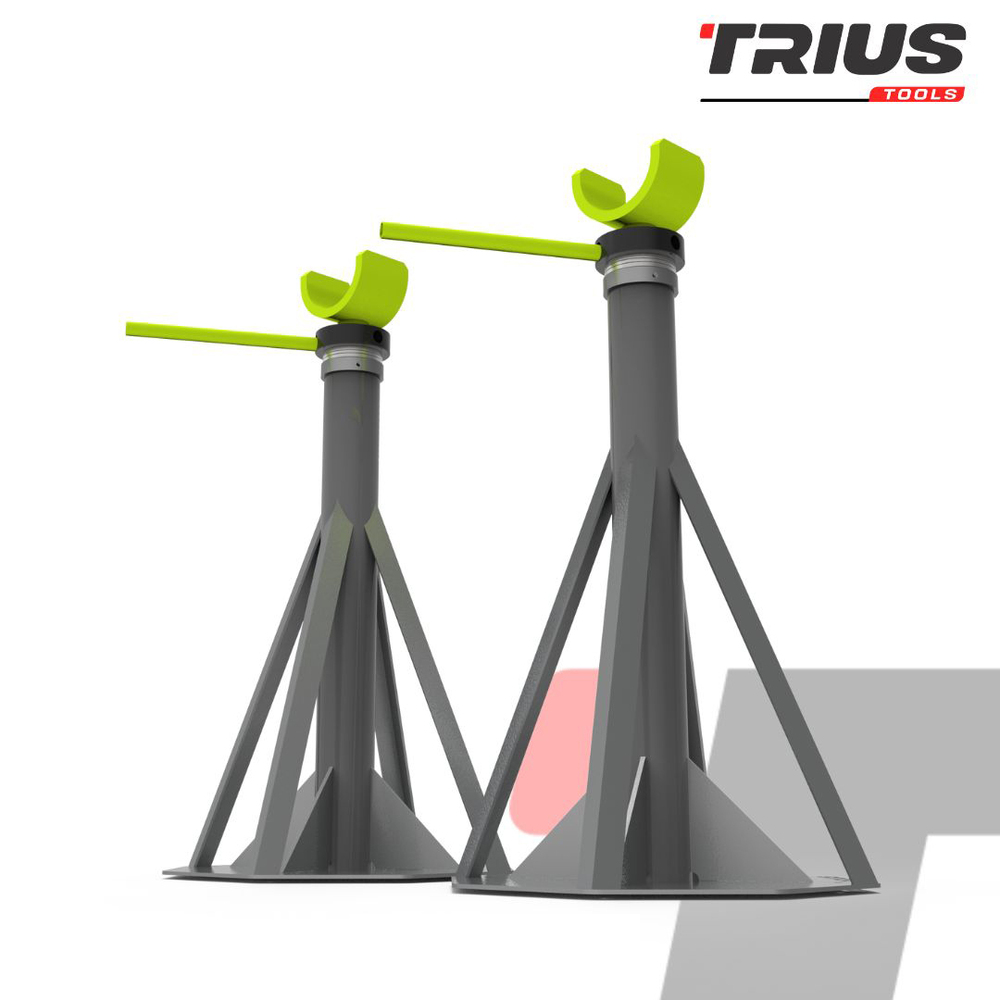 Screw Type Cable Drum Lifting Jack - Attributes: Easy To Operate