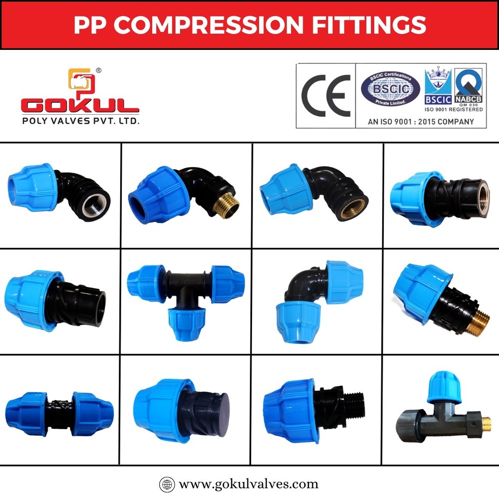 Mdpe Compression Brass Fta Elbow - Capacity: 12.5 Kg Kg