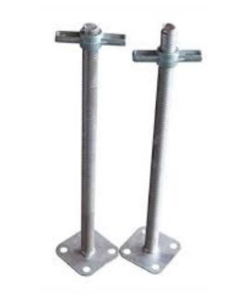 Solid Scaffolding Base Jack - Diameter: 48A  60 Mm Millimeter (Mm)