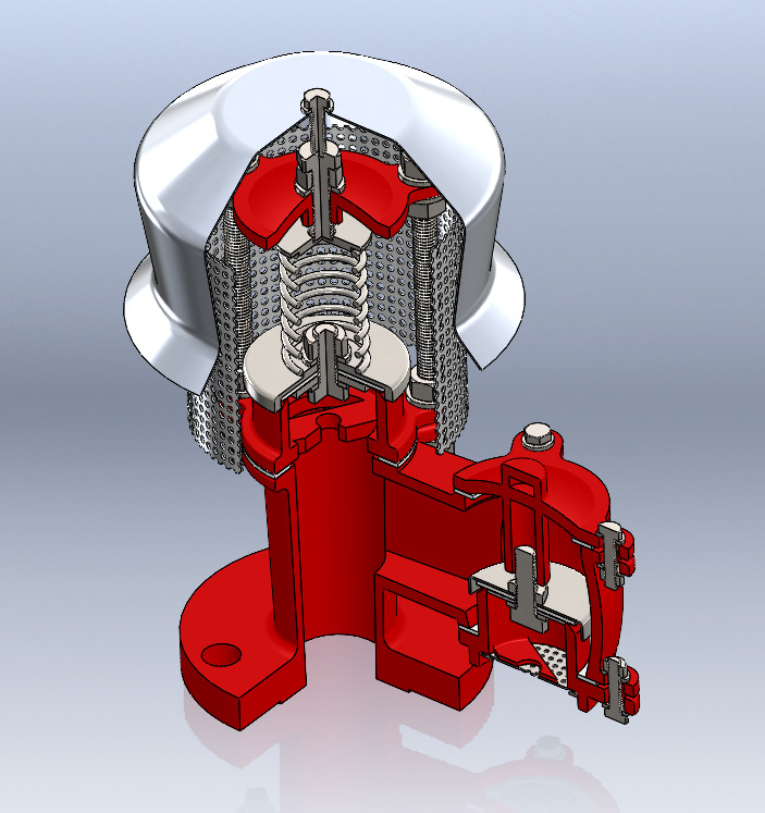 Spring Loaded Breather Valve (Open To Atmosphere)