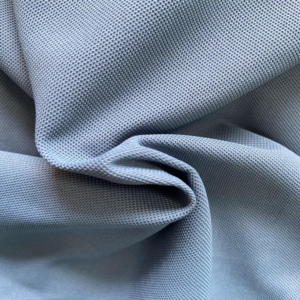 72 Polo Knit Fabric - Gray, 72 Width | Ideal For Apparel And Clothing