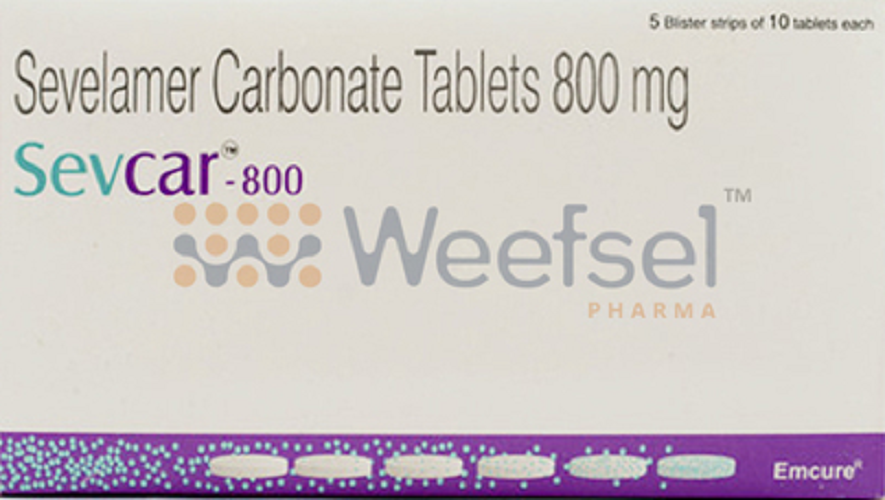 Sevcar 800 Tablet - Drug Type: General Medicines