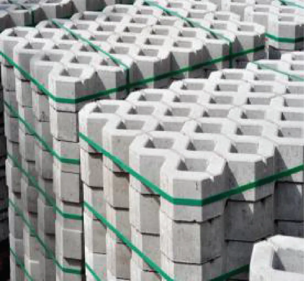Cement Bricks And Blocks Packing Use PET Strap