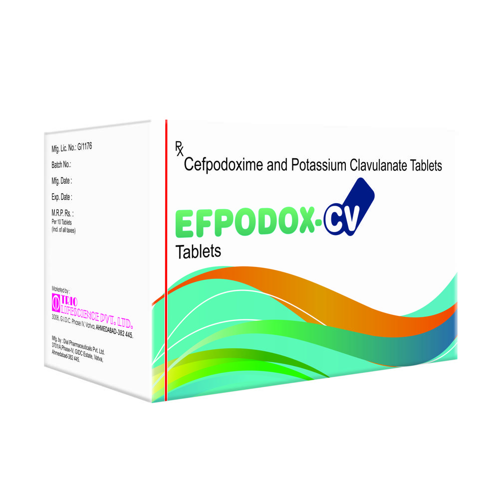 Cefpodoxime 200 mg & Clavulanate Potassium 125 mg Tablets