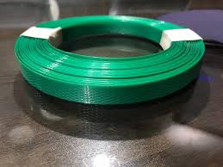 Embossed Pet Straps - Color: Green