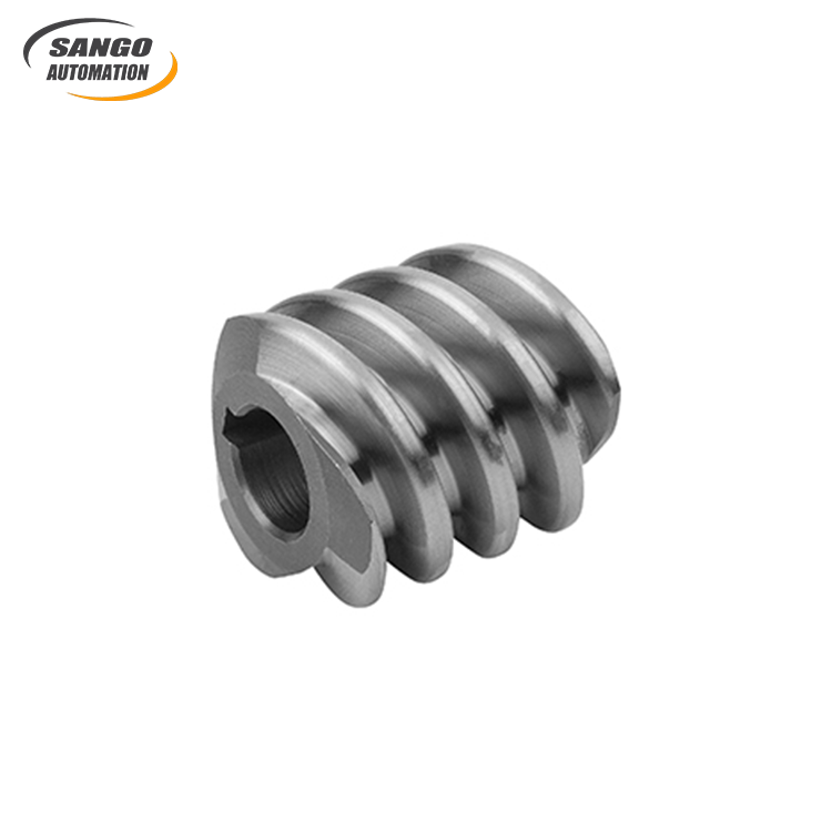 Iso 5 Precision Custom Metal Worm Gear - Color: Golden & Silver