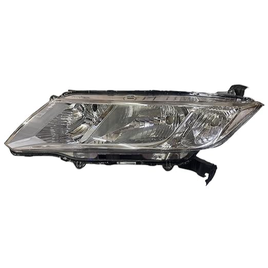 Headlight Assembly Compatible With Honda City2014-2017( Without Adjustable Motor) - Body Material: Plastic