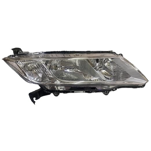 Headlight Assembly Compatible With Honda City2014-2017( Without Adjustable Motor) - Body Material: Plastic
