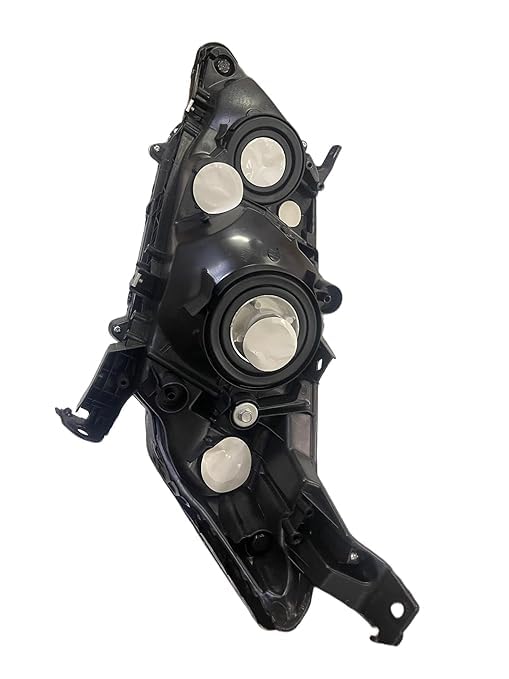 Headlight Assembly Compatible With Honda City2014-2017( Without Adjustable Motor) - Body Material: Plastic