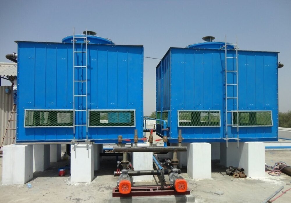 Frp Bot Type Cooling Tower - Color: Wight