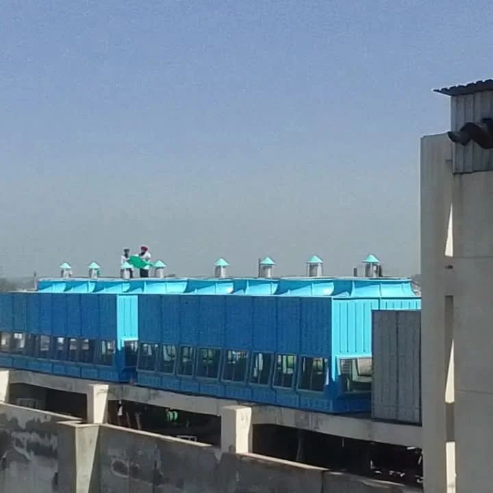 Frp Bot Type Cooling Tower - Color: Wight