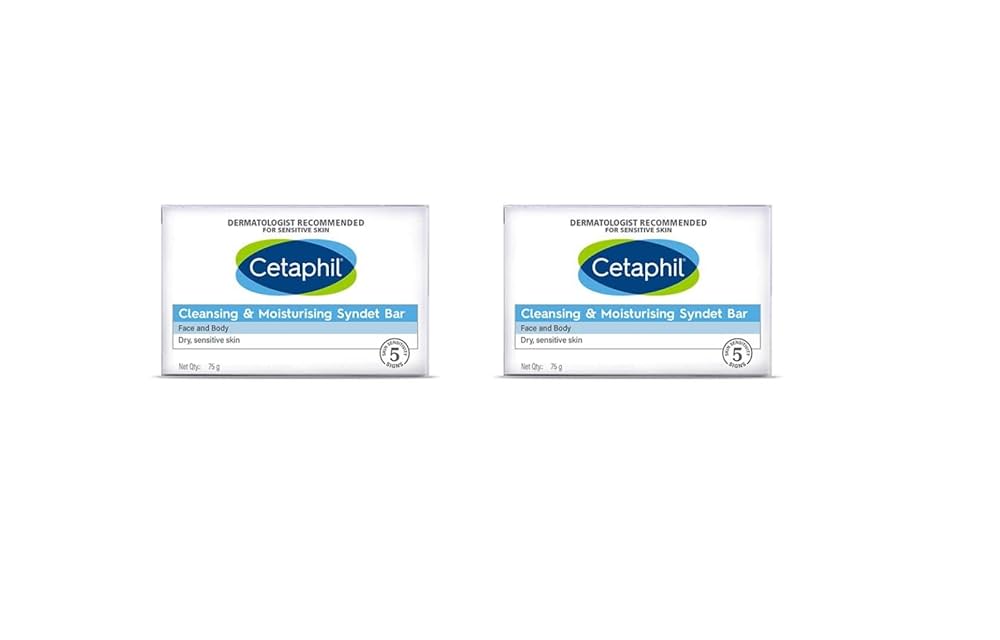 Cetaphil Cleansing & Moisturising Syndet Bar 75 gm