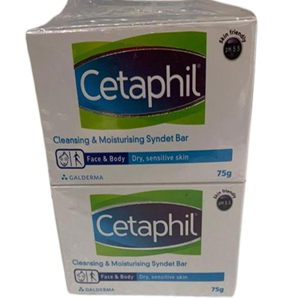 Cetaphil Cleansing & Moisturising Syndet Bar 75 gm