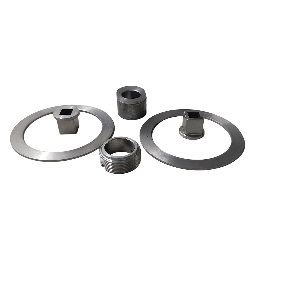 Pressur Plate And Nut - Color: Silver