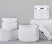 200 Ml Cosmetic Containers - Color: White