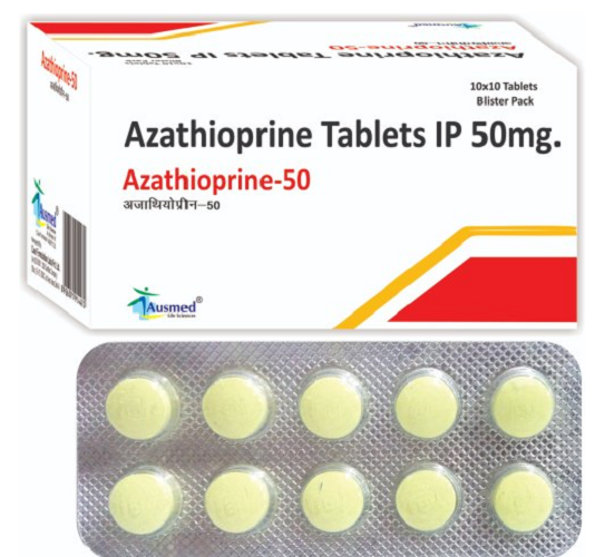 Azathioprine USP 50mg Tablet