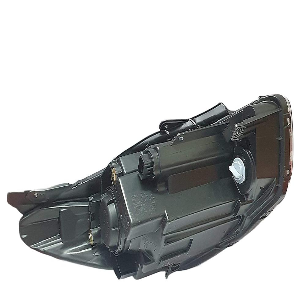 K D Headlight Assembly For Hyndai I10 (2011-2013 Type 2 Facelift) ( Without Adjustable Motor) - Body Material: Plastic