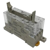 P7sa-14f-nd-24dc Relay Socket - Color: Light Gray