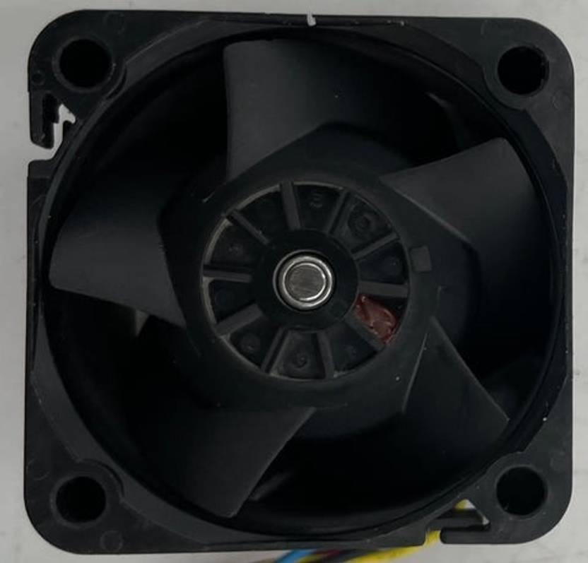 Nidec W40S12BS1D5-57Z14 Axial Fan 12V=1.05A DC Brushless Air Fan 4028mm Fan with Heat Sinks All in one Cooler  (Black)