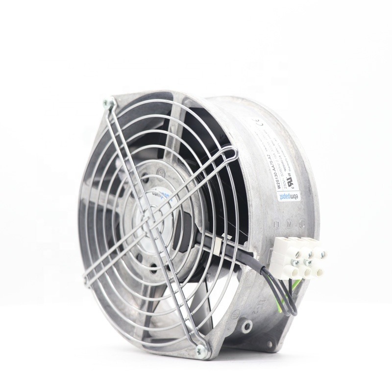 ebmpapst W2S130-AA75-A2 SK3324.107 130mm 230V AC 30W 0.19A 2350RPM Wind Power Rittal Cabinet Axial Cooling Fan M2S052-CA