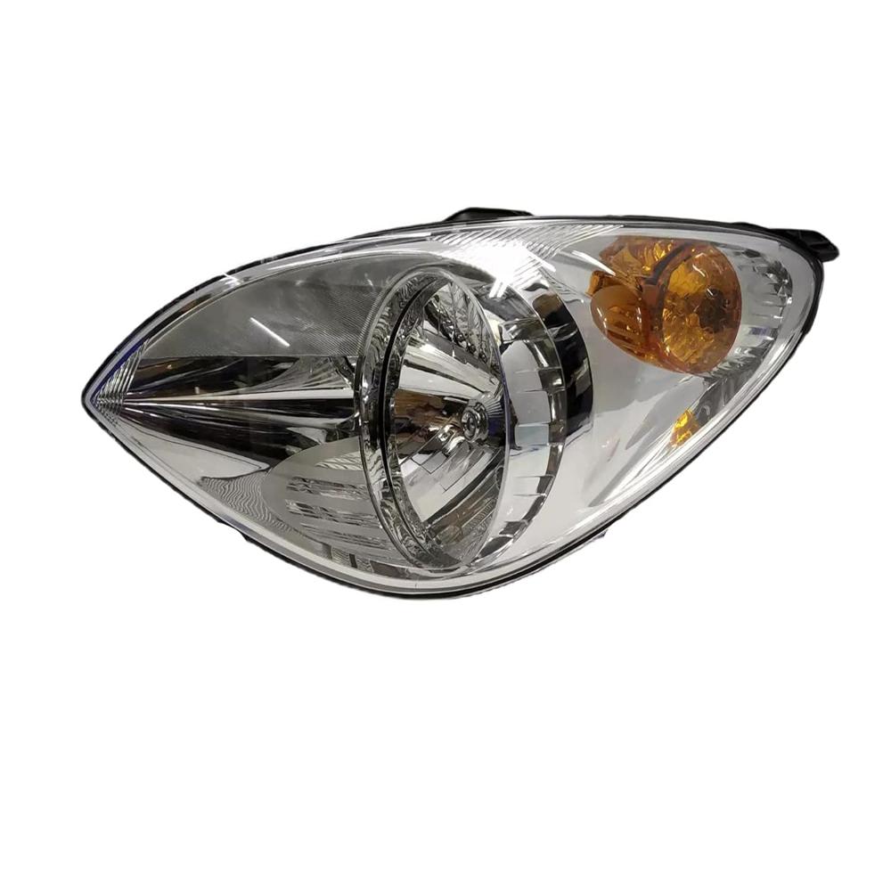 K D Headlight For Hyundai I20 2008-2012 ( Without Adjustable Motor) - Body Material: Plastic