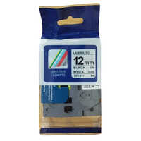 Brother Compatible Printer Tapes - Color: White