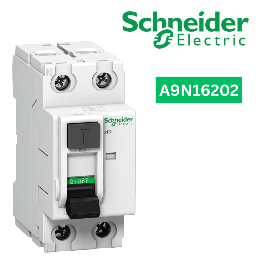 A9N16202-Acti 9 Xid Residual Circuit Breaker - 25 A - 2P - 300Ma Class Ac Instantaneous - Frequency: 50 Hertz (Hz)