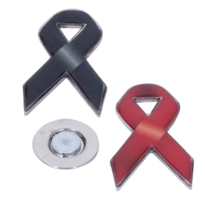Aids Metal Badge - Badge Type: Button