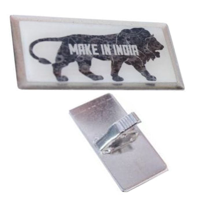 Made In India Metal Badge - Badge Type: Pin