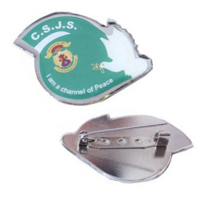 School Metal Badge - Badge Type: Pin